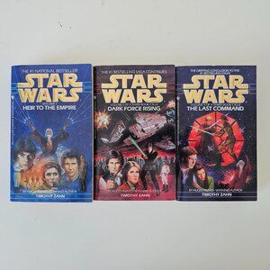 Star Wars Trilogy Heir to the Empire, Dark Force Rising, The Last Command Book